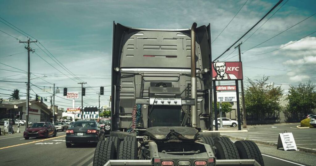 motorista de caminhao descobre
