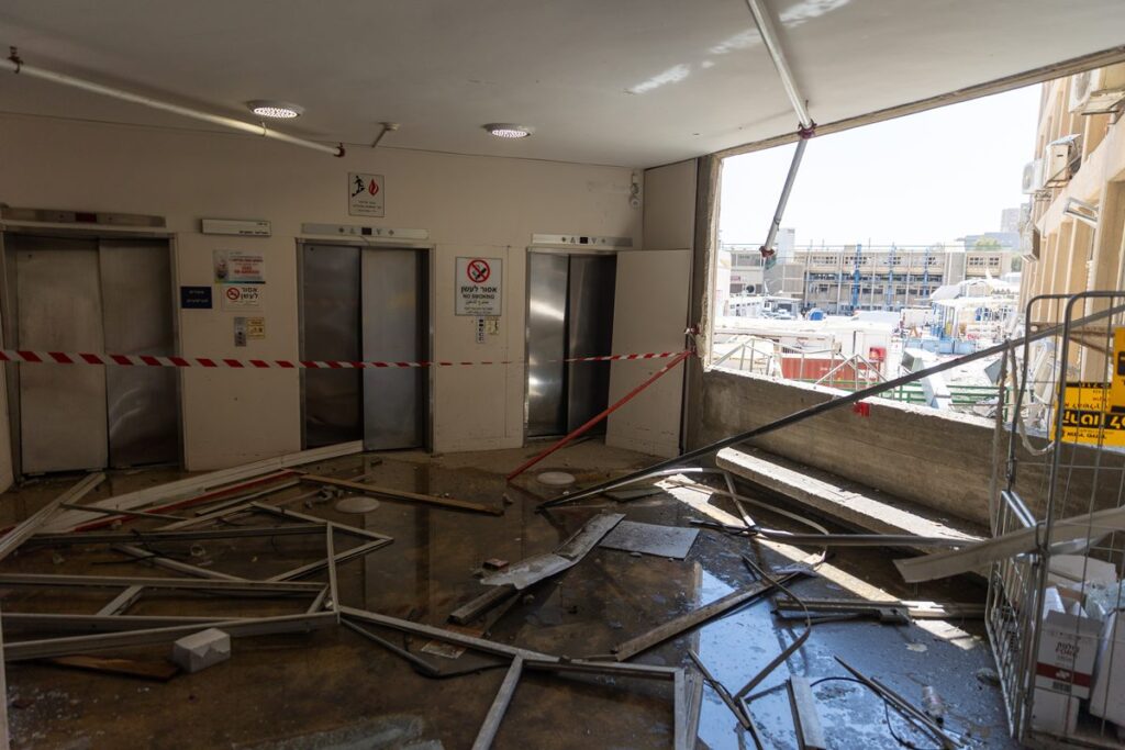 panico em hospital de