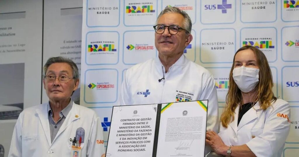 Ministério da Saúde Renova Contrato com Rede Sarah por R$ 7,5 Bilhões