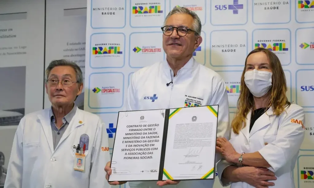 Ministério da Saúde Renova Contrato de R$ 7,5 Bilhões com a Rede Sarah para Expansão de Serviços de Saúde Ministério da Saúde Renova Contrato de R$ 7,5 Bilhões com a Rede Sarah para Expansão de Serviços de