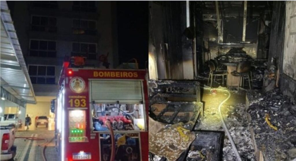 Homem de 61 Anos é Detido por Agressão e Incêndio em Apartamento em MT