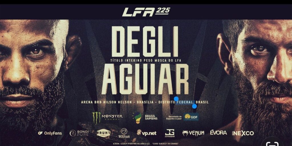 LFA 225 em Brasília: Ingressos Gratuitos e Disputa de Cinturão no Epicentro do MMA Nacional