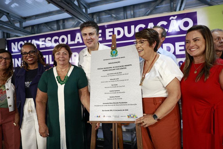 MEC Inaugura Nova Escola Infantil e Anuncia Investimentos em Educação no Rio Grande do Sul MEC Inaugura Nova Escola Infantil e Anuncia Investimentos em Educação no Rio Grande do Sul