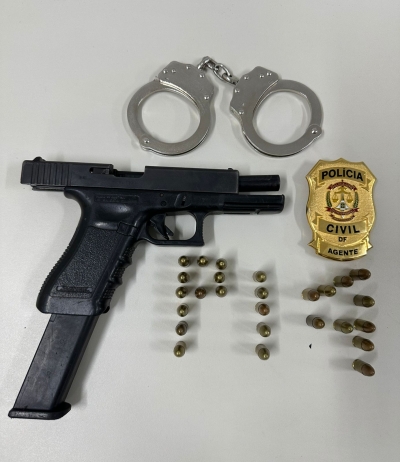 PCDF Prende Foragido por Homicídio Qualificado no Gama PCDF Prende Foragido por Homicídio Qualificado no Gama