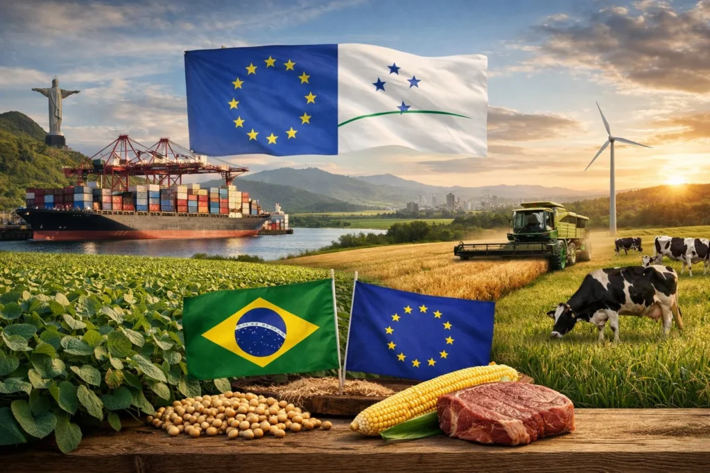 Acordo Mercosul-UE: Oportunidades e Desafios para o Agronegócio Brasileiro