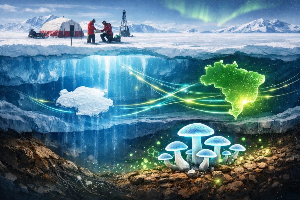 Descoberta de Fungo Antártico Coloca Brasil em Destaque na Biotecnologia