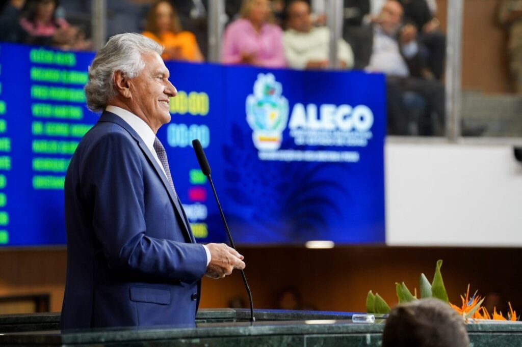 Governador Ronaldo Caiado Acompanha Abertura da 4ª Sessão Legislativa Ordinária em Goiás Governador Ronaldo Caiado Acompanha Abertura da 4ª Sessão Legislativa Ordinária em Goiás