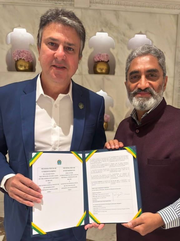 MEC e Instituto Indiano Firmam Parceria para Revolução na Educação Digital MEC e Instituto Indiano Firmam Parceria para Revolução na Educação Digital