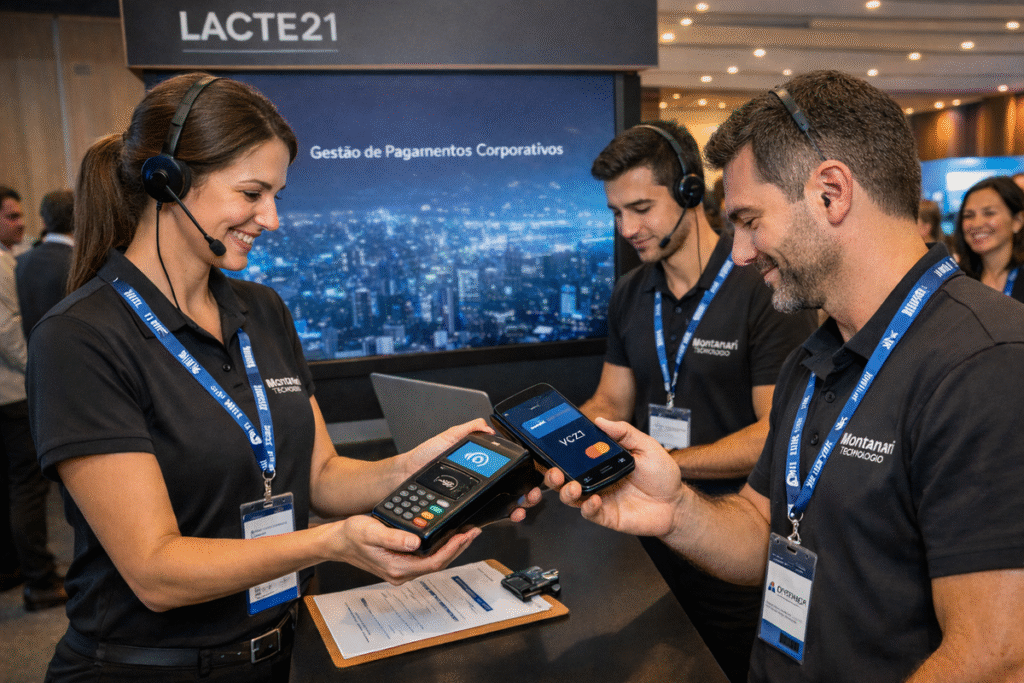 Montanari Revoluciona Pagamentos com Tecnologia Avançada no LACTE 21