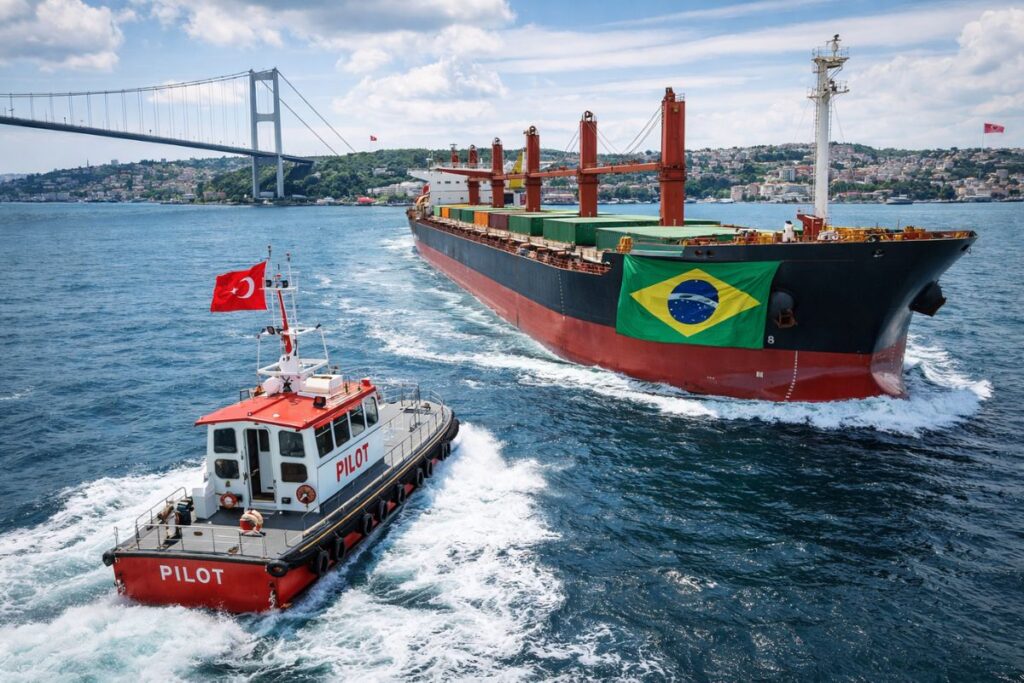 Brasil Estabelece Rota Alternativa pela Turquia para Exportações do Agronegócio Brasil Estabelece Rota Alternativa pela Turquia para Exportações do Agronegócio