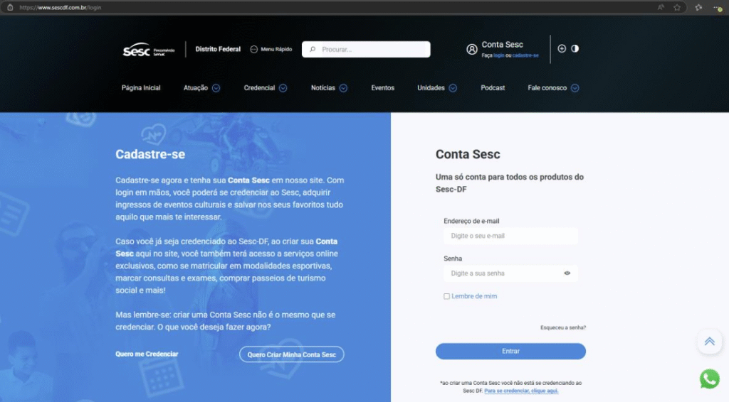Emitindo Sua Nota Fiscal: Passo a Passo para Clientes do Sesc-DF