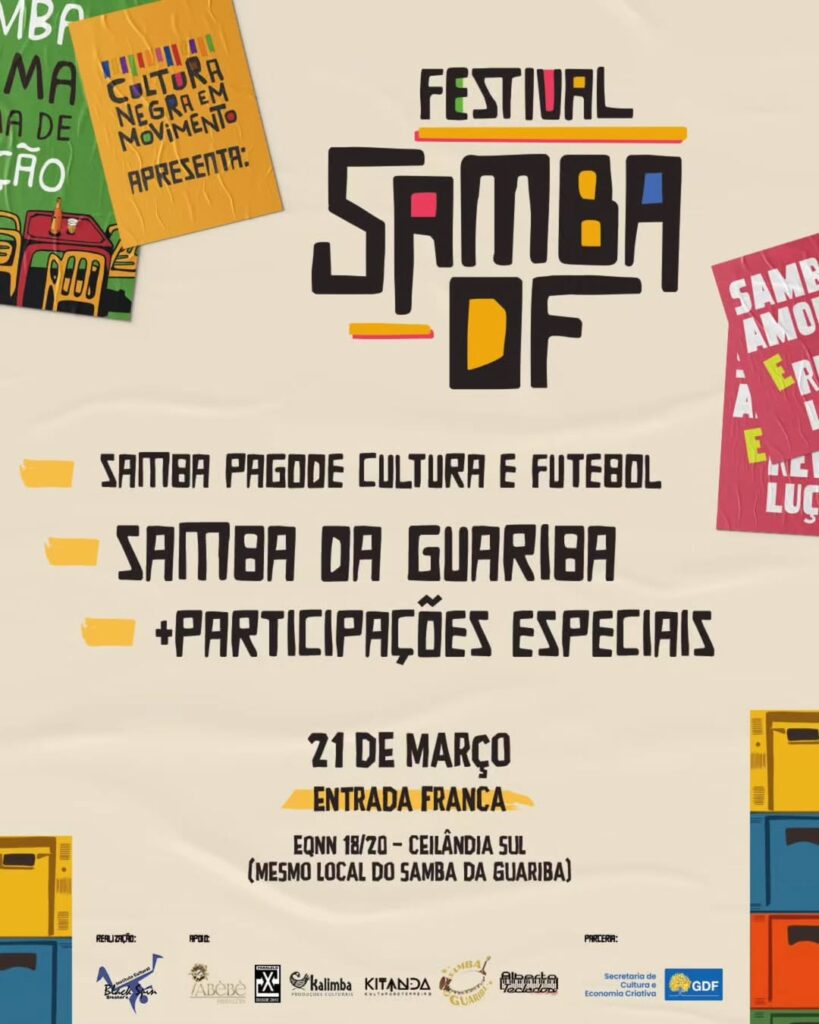 Festival Samba DF: Celebrando a Cultura Negra e a Resistência em Ceilândia
