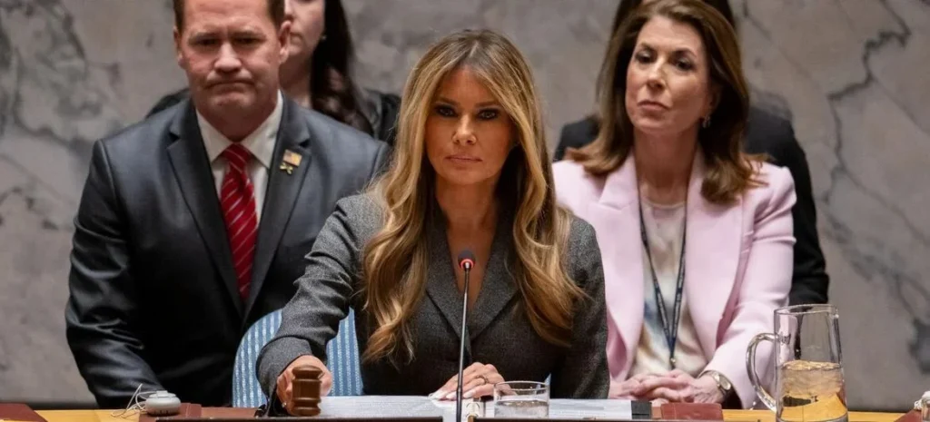 Melania Trump Faz História ao Presidir Sessão do Conselho de Segurança da ONU