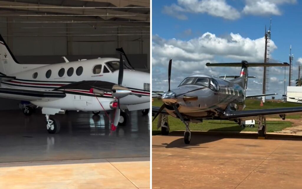 Aviões de até R$ 100 Milhões Impressionam no Agronegócio durante Feira Aviões de até R$ 100 Milhões Impressionam no Agronegócio durante Feira