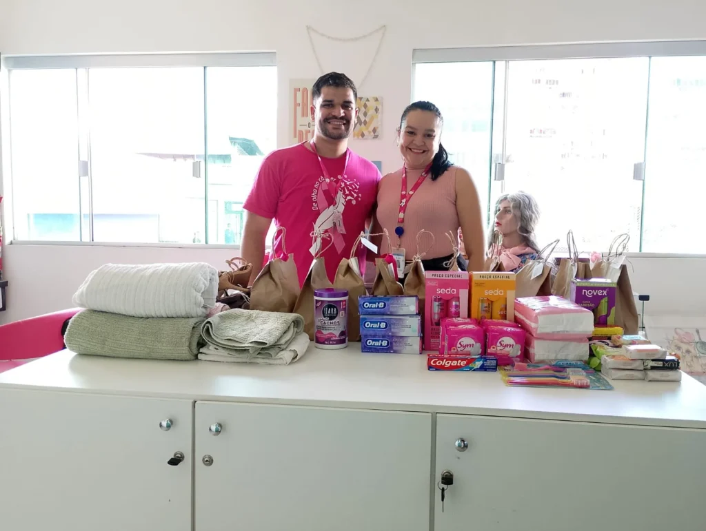 Campanha Solidária Arrecada Doações para Mulheres em Tratamento Oncológico