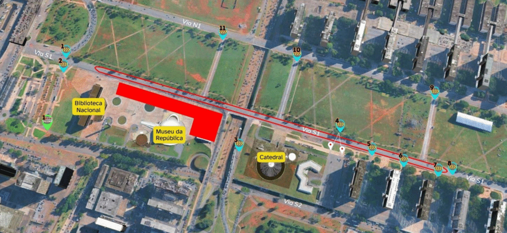 Mudanças no Trânsito da Esplanada dos Ministérios: Campeonato Mundial de Marcha Atlética em Brasília