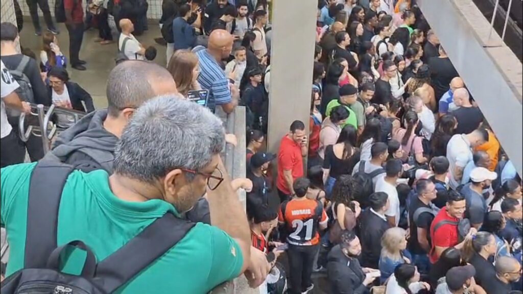 Passageiros do Metrô do DF Enfrentam Lotação e Problemas Técnicos nesta Sexta-feira (17)