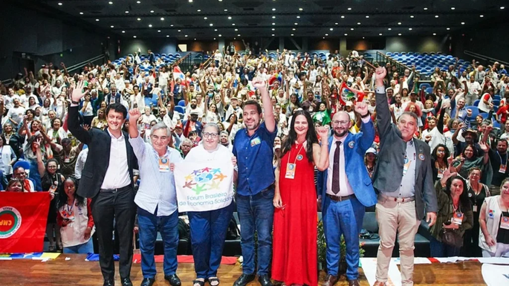 Boulos inaugura 1º Encontro Nacional de Economia Solidária em Brasília com foco na inclusão social