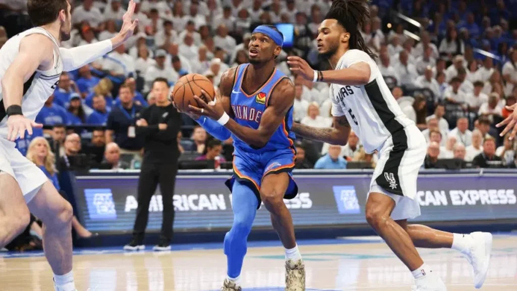 Thunder x Spurs AO VIVO: saiba onde assistir ao Jogo 5 das finais do Oeste da NBA 2026 Thunder x Spurs AO VIVO: saiba onde assistir ao Jogo 5 das finais do Oeste da NBA 2026