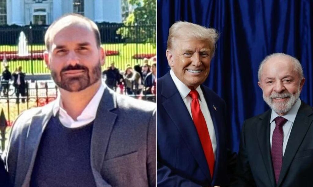 Bolsonaristas Temem Desgaste para Eduardo Bolsonaro em Reunião de Lula com Trump