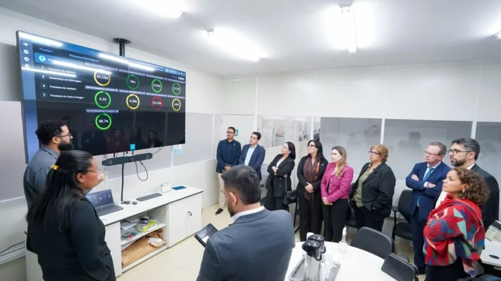 SES-GO e Distrito Federal trocam experiências com tecnologias inovadoras para gestão da saúde SES-GO e Distrito Federal trocam experiências com tecnologias inovadoras para gestão da saúde