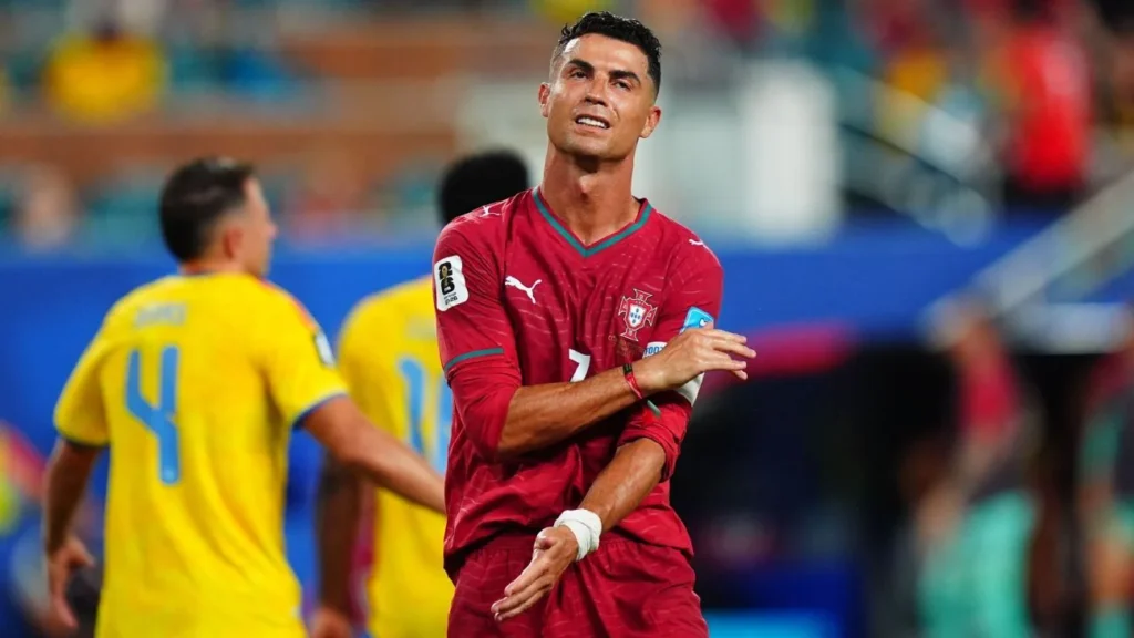 Cristiano Ronaldo não marca, e Portugal escapa da derrota contra Colômbia por detalhe decisivo