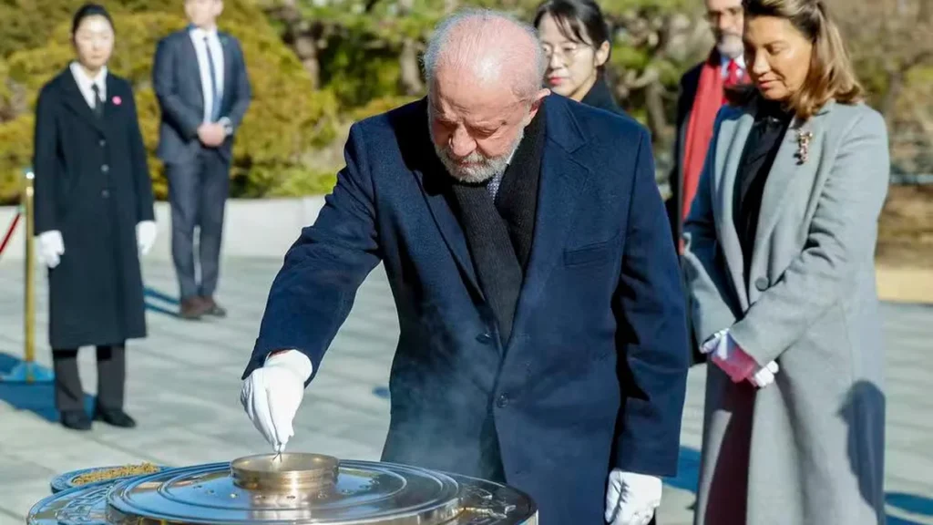 Lula recebe presidente da Coreia do Sul para fortalecer cooperação em minerais críticos e tecnologia
